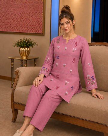 BAREEZE 2PC Embroidered LiNen ✨